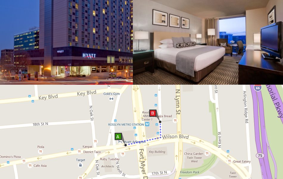 Hyatt Near Rosslyn Metro